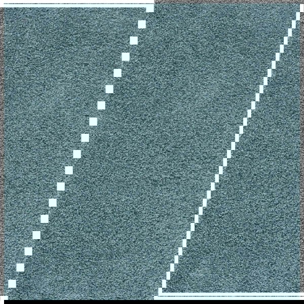 Shaggy duck egg blue rug high quality, thick pile 30 mm, easy to clean.