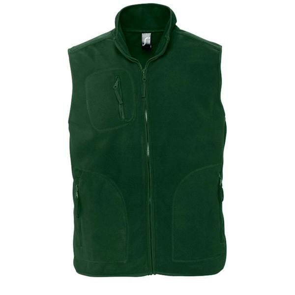 SOLS Norway Unisex Anti-Pill Fleece Bodywarmer / Gilet - Forest Green