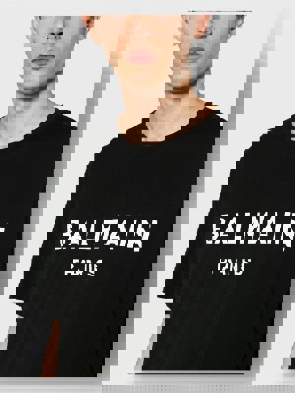 Balmain Logo Print Cotton T-shirt - Supplied FashionBalmain