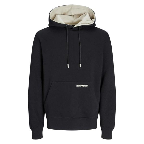Jack And Jones Mens Elegacy Hoodie - Black - 
