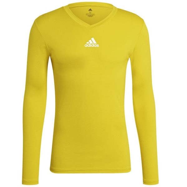 Adidas Mens Base First Layer Top Yellow GN7506