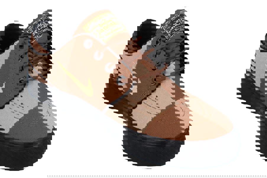 Nike Sb Zoom Janoski Og+ PRM Mens Trainers Hq1629  200 - Light British Tan Saturn Gold 200 - Photo 3