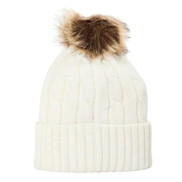 Ralph Lauren Womens/Ladies Polo Beanie - Cream - 