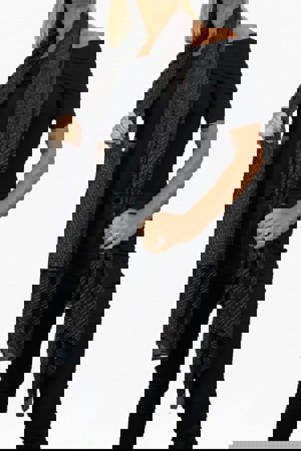 Paulo Due Golden Shimmer Large Shawl Scarf