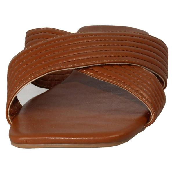 Spot On Ladies Spot On Flat Wide Fit Sandals F00400