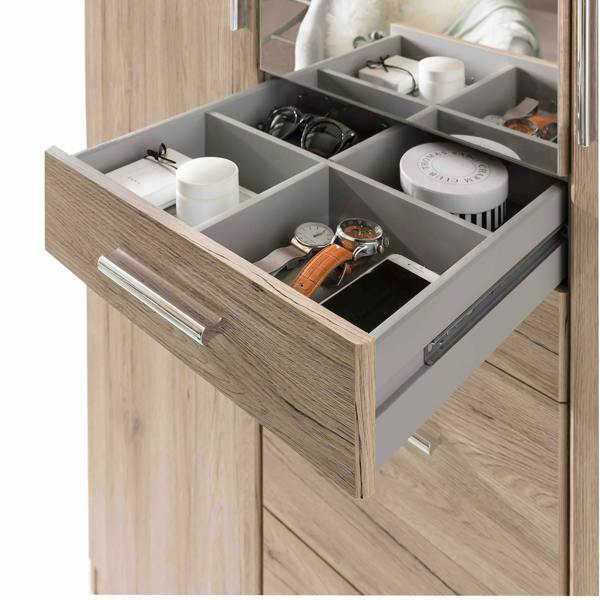 TJ's Furniture Aachen - Sam Remo Oak  4 Door wardrobe