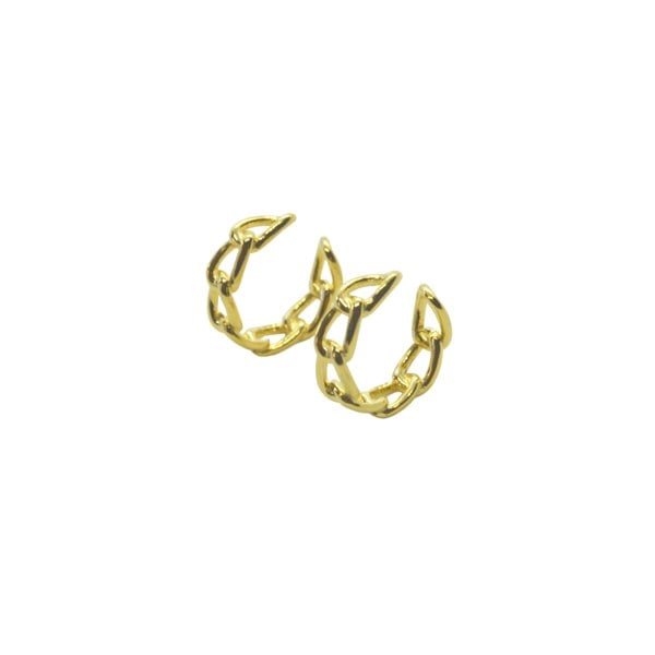 Chain Sterling Silver Ear Cuff - Spero London