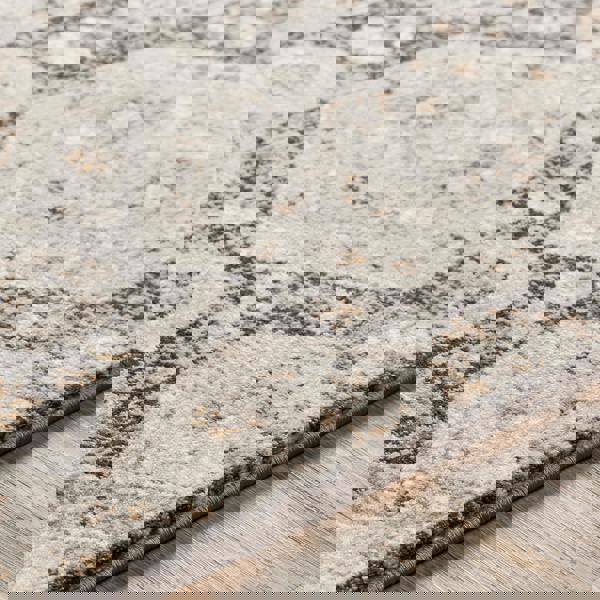 Livabliss Indigo-Vintage Black Grey Beige Traditional Boho Rug