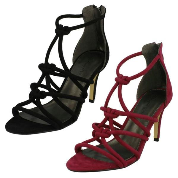 Anne Michelle Ladies Anne Michelle Strappy Heeled Sandals