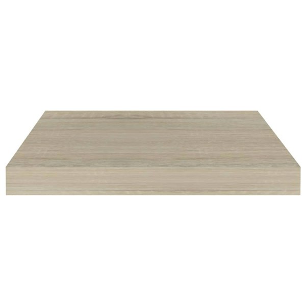 Berkfield Floating Wall Shelves 2 pcs Oak 40x23x3.8 cm MDF