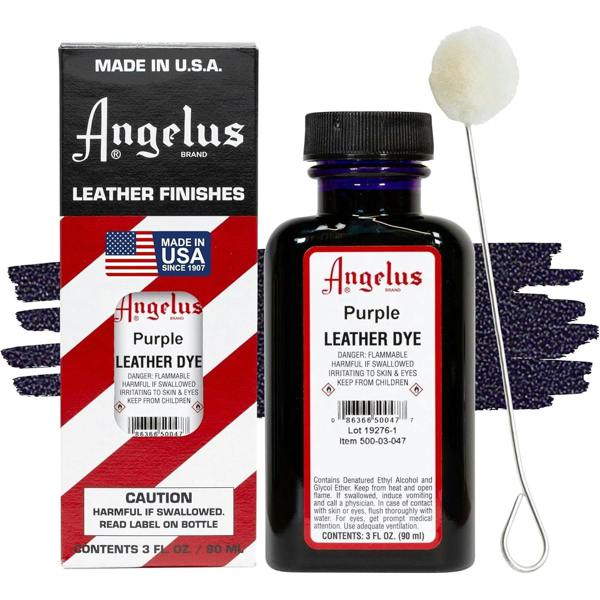 Angelus Leather Dye - Permanent Deep Penetrating Colour Change 3oz