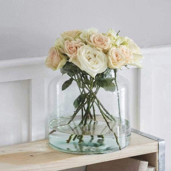 Recycled Glass Vase - product in use