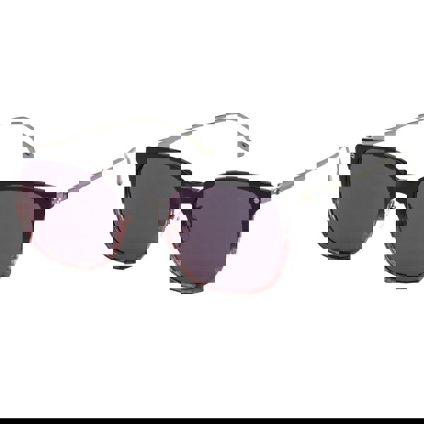 BMW Black Framed Bordeaux Mirrored Lens Sunglasses