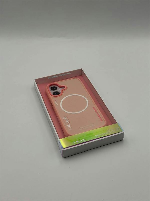 Nimmy Friends Nimmy Cool & Cute 2.0 Case with MagSafe for iPhone 17 6.3" Pink - N-YJKM-CX2.0-IP17-04