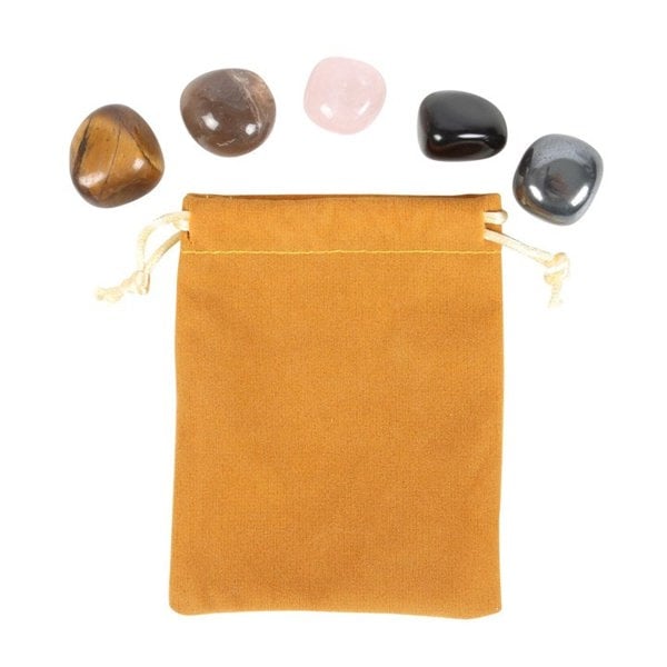 Serano Capricorn Crystal Tumblestone Set