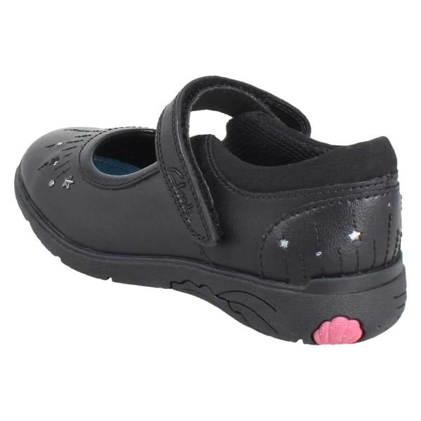 Clarks Girls Clarks Playprints Mary Jane School Shoes Relda Wish