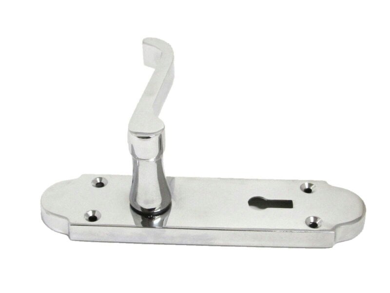 EDH Door Hardware Epsom Door Handles x1 – Chrome Internal Lever Handles for Interior Doors