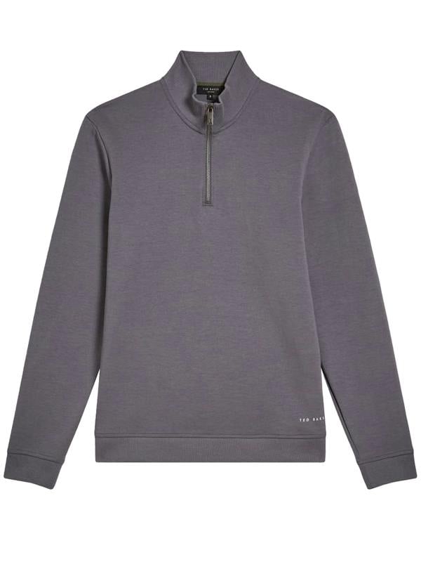 TB_SWEAT_ANTRAM Copy of Ted Baker | Mens Half Zip Funnel Neck Sweat - Antram TED BAKER RAWDENIM