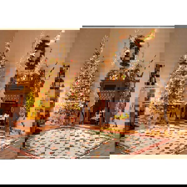 The Rugs Nostalgic Christmas Fun Design Rug