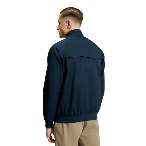 Ben Sherman Mens Harrington Signature Jacket - Dark Navy