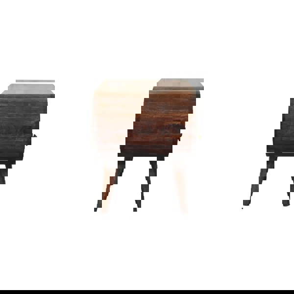 Artisan Furniture Solid Wood California Walnut Circular TV Stand