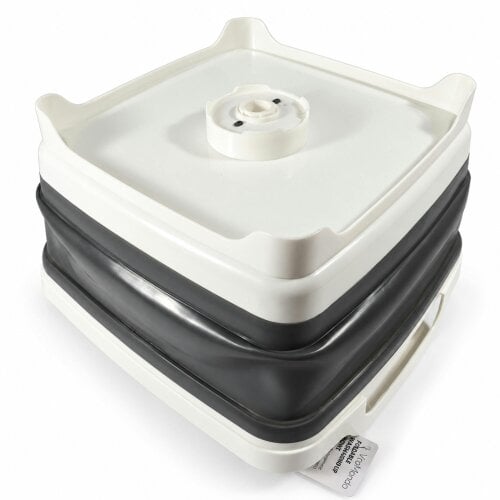 Collapsible Washing Up Bowl Drain Plug Caravan Campervan Motorhome Folding 10L