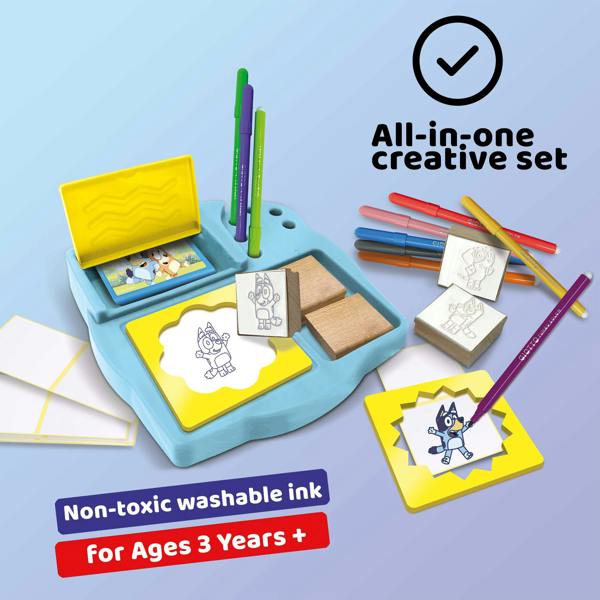Multiprint Bluey Sticker Machine by Multiprint – Kids Craft & Stationery Set
