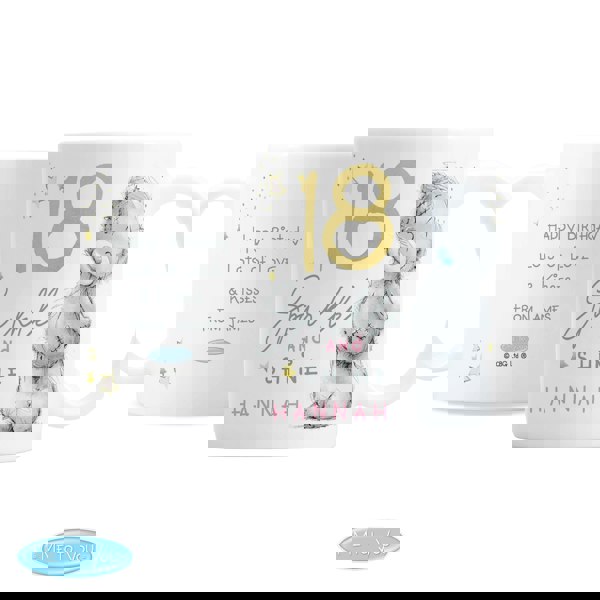 Personalised Memento Company Personalised Me To You Sparkle & Shine Birthday Mug