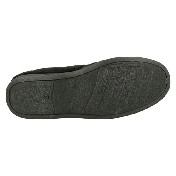 Mens Slippers Pattern Detailed Full Slipper Leo