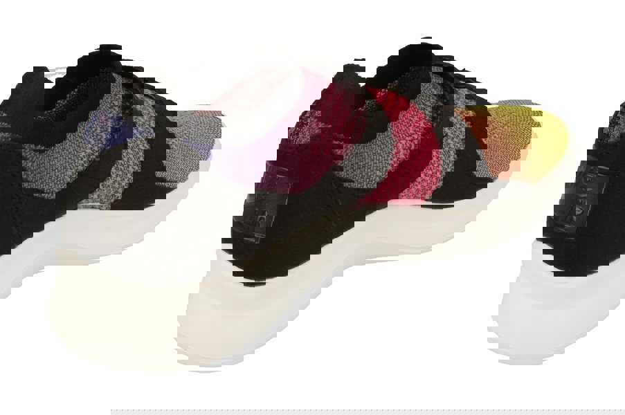 Nike Air Sockracer Flyknit PRM Mens 898021  700 - Yellow Strike White Pink 700 - Photo 2