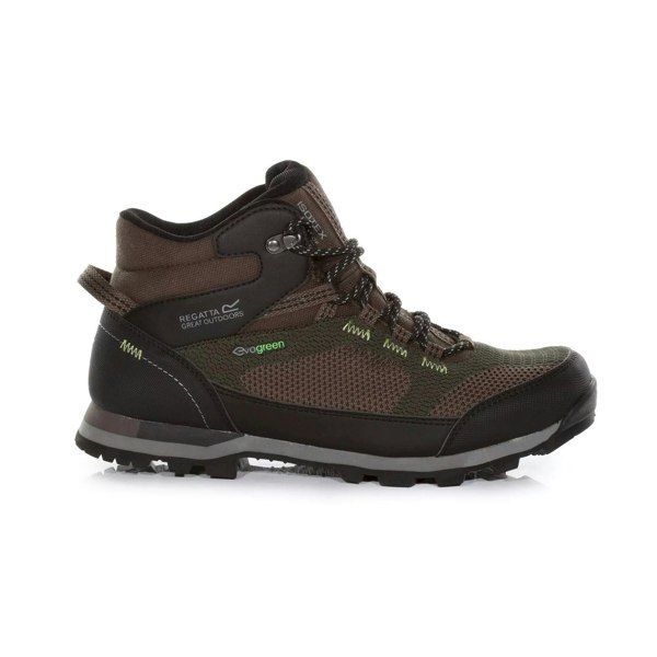 Regatta Mens Blackthorn Evo Walking Boots - Dark Khaki/Kiwi