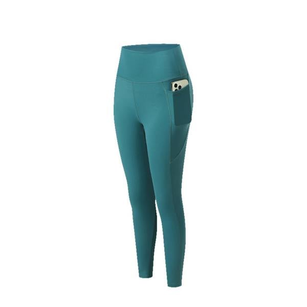 Anniou High-Waisted Butt Lifting Yoga Pants - teal