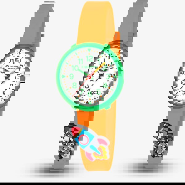 Calypso Boys Green & Orange Rocket Watch K5845/3