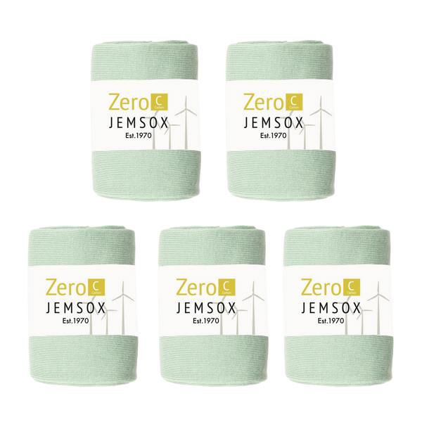 Jemsox Luxury Socks Multipack 3 Pairs / 5-Pairs Mint Green Plain Colour Men's Crew Socks Size 7-12