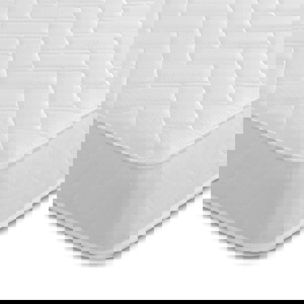 Starlight Beds Quilted Brick Hybrid Mattress - 18cm Deep, Soft Firmness