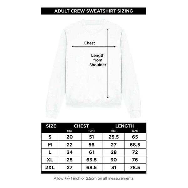 K-Pop Demon Hunters Unisex Adult Polaroid Sweatshirt - Black