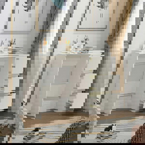 Dressing Table White Matt