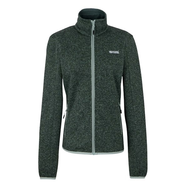 Regatta Womens Newhill Full Zip Fleece Jacket - Green Haze