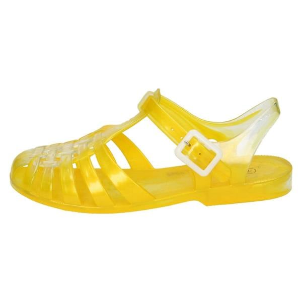 Spot On Ladies Spot On Closed Toe Jelly Shoes