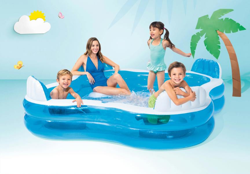 INTEX 90'' x 90'' Swim Centerª Family Lounge Pool