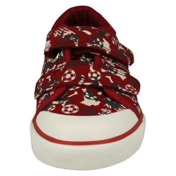 Start-rite Boys Startrite Football Detailed Canvas Shoes Kickabout
