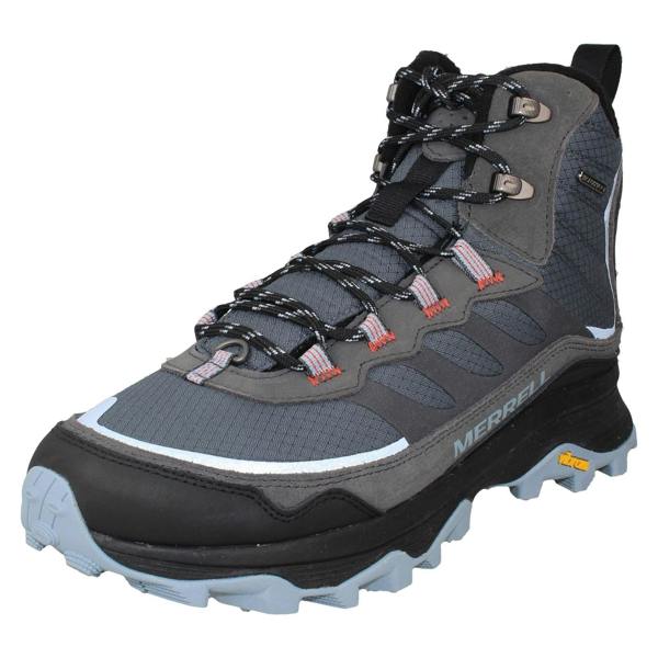 Merrell Mens Merrell Grip Vibram Sole Waterproof Ankle Boots Moab Speed Thermo Mid Wp