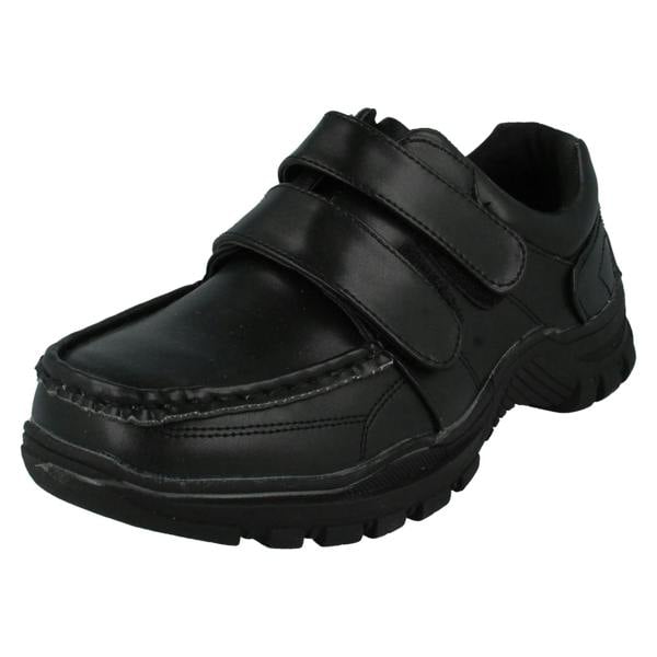 Red:Tag Boys Red Tag Double Strap School Shoes