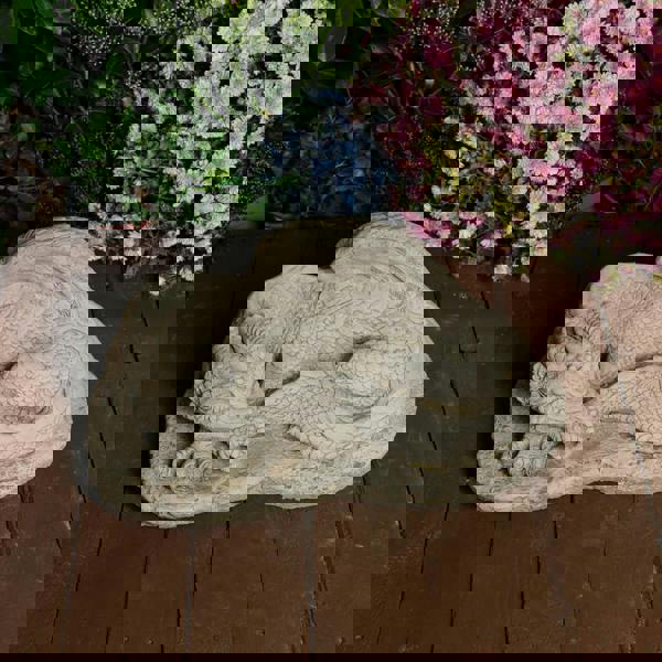 Medium Sleeping Stone cast Dragon 