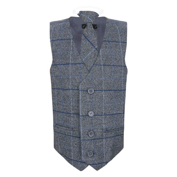 Tweed look waistcoat