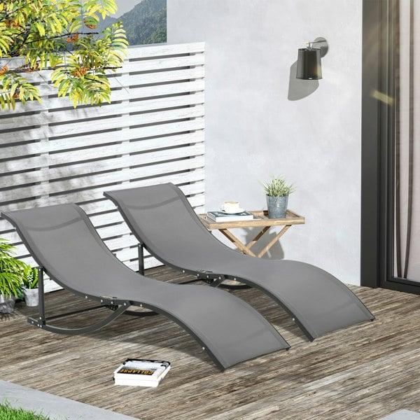 Sun Lounger Set