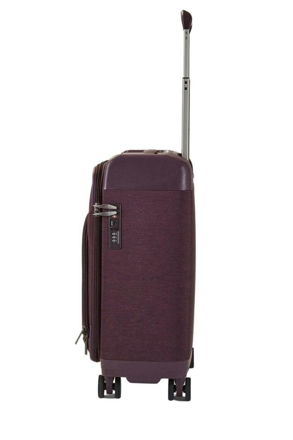 Rock Luggage Lightweight Soft Suitcase 4 Wheel Luggage Travel Trolley Cases Cabin Bags