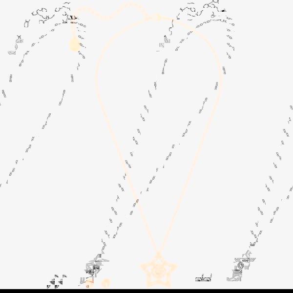 Swarovski Stella Rose Gold Tone Plated Crystal Jewellery Set 5622730