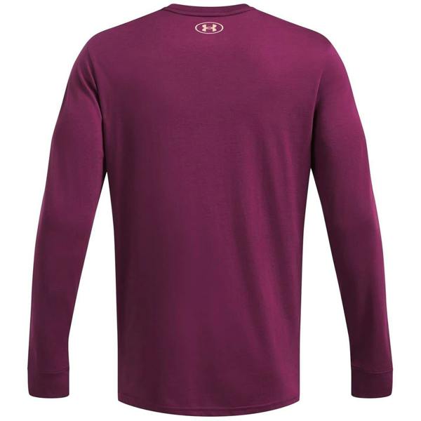 Under Armour Mens Project Rock Brahma Bull Long-Sleeved T-Shirt - Purple
