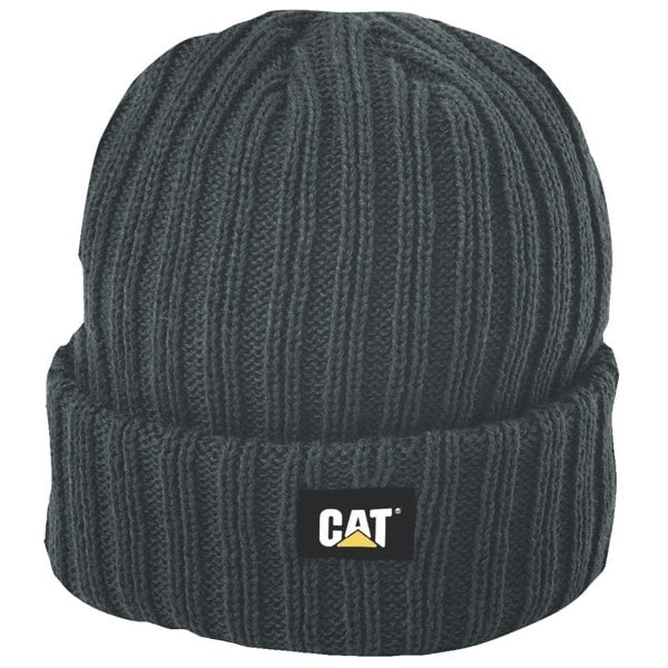 Caterpillar C443 Rib Watch Hat / Headwear - Graphite